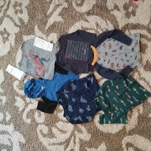 Boys 2t long sleeve bundle of 6